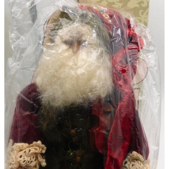 LE Mark Roberts Violinist Fairy Large Black Santa Claus with COA Box 2002 #138 - Picture 5 of 8